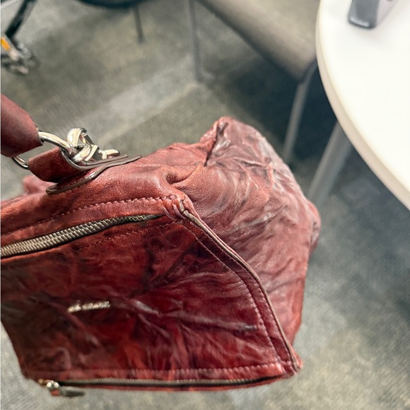 Givenchy Oxblood Leather Handbag - Picture 4 of 17